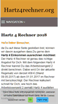 Mobile Screenshot of hartz4rechner.org